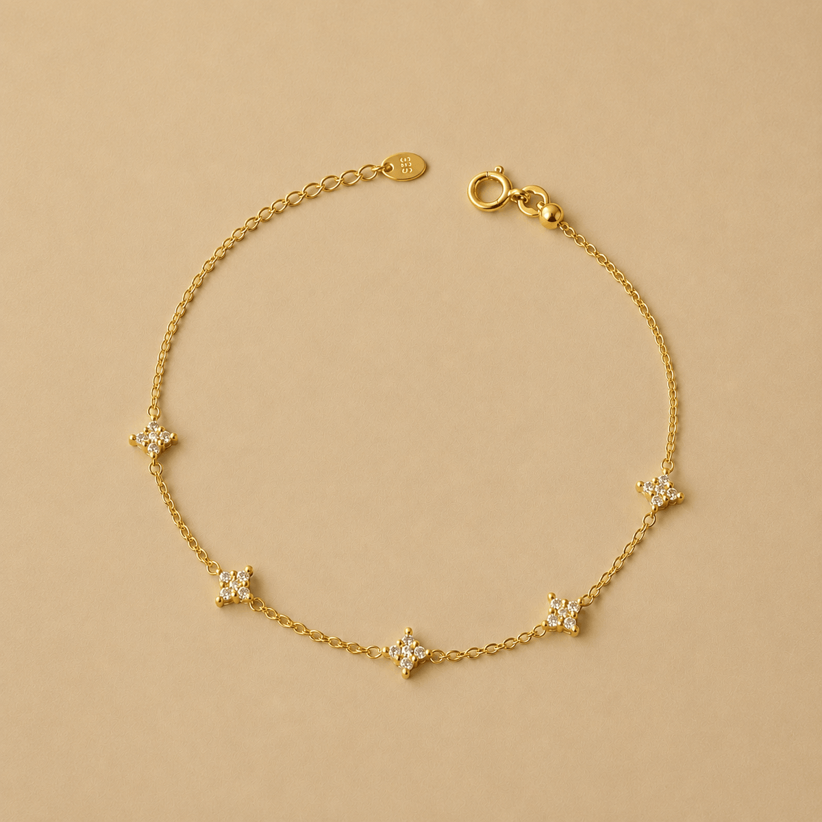 Gold-Plated Celeste Bracelet