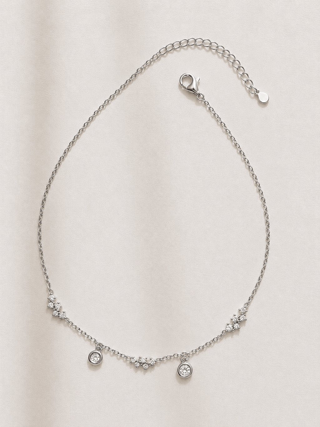 Crystal Cluster Anklet