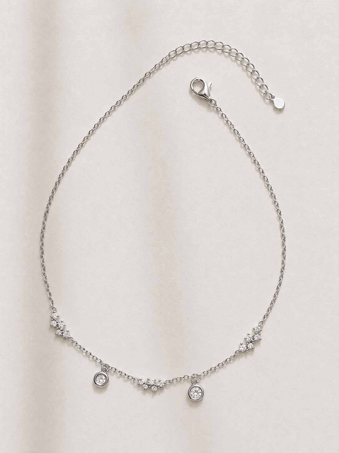 Crystal Cluster Anklet