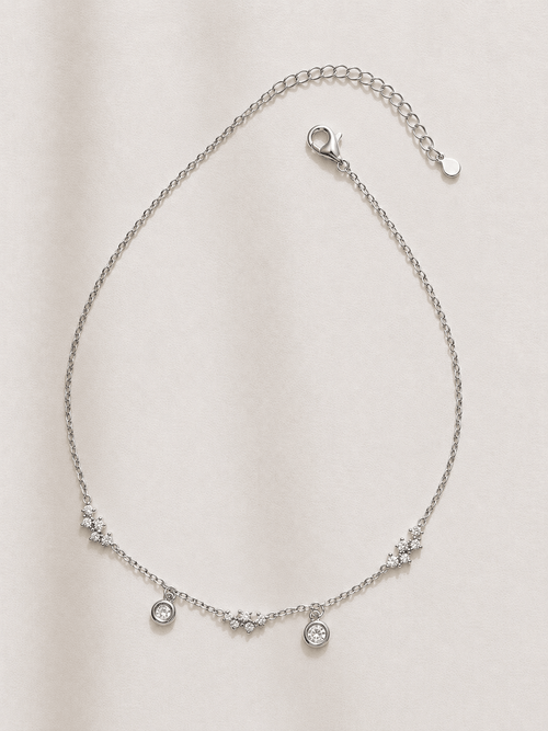 Crystal Cluster Anklet