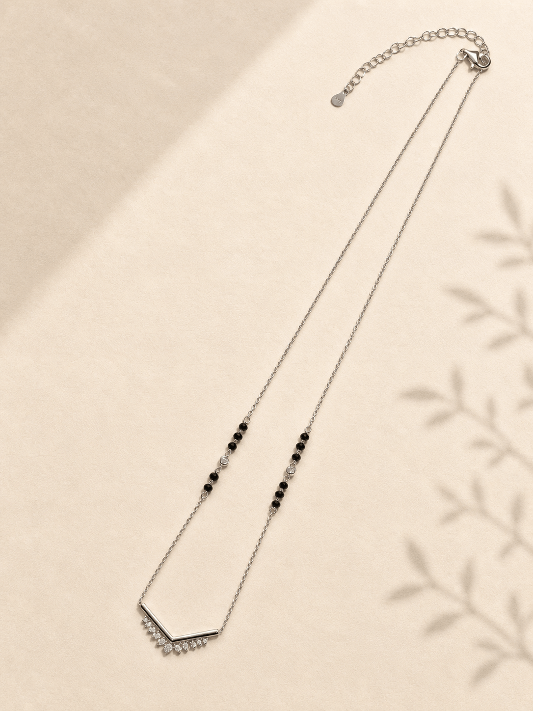 V CZ Mangalsutra