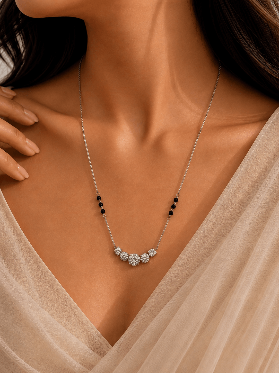 Five Stone Mangalsutra
